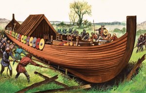 Viking Uzun Gemi by English School
