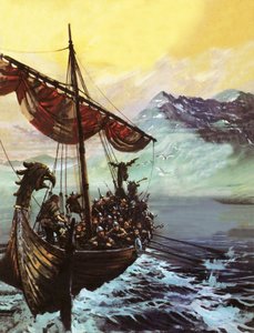 Viking gemisi by English School