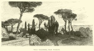 Villa Falconieri, Frascati yakınlarında by English School