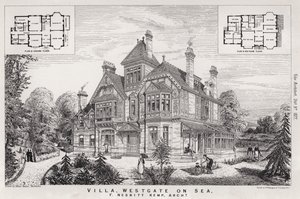 Villa, Westgate on Sea (gravür) by English School