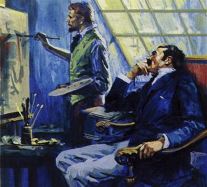Vincent Van Gogh, erkek kardeşiyle birlikte Montmartre