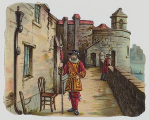 Londra Kulesi ziyareti, Viktorya dönemi hurdası (renkli taş) by English School