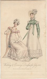 Temmuz 1818 için Yürüyüş ve Gece Elbiseleri, Dean  Munday tarafından yayınlanmıştır by English School