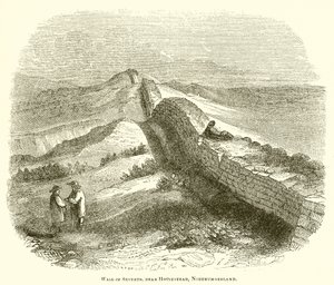 Severus Duvarı, Housestead, Northumberland yakınlarında