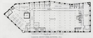 Depo, Chepstow Caddesi, Manchester (gravür) by English School