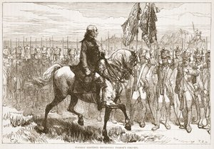 Warren Hastings Pears sütununu inceliyor, James Grant tarafından Cassells Illustrated History of India