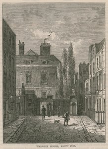 Warwick House, Londra, yaklaşık 1810