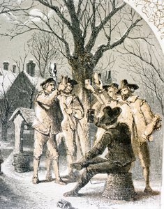 Elma Ağaçlarına Yelken Açmak, 1840 by English School