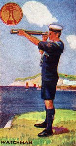 Bekçi İzci Rozeti, 1923 by English School