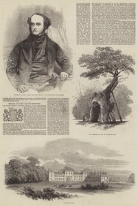 Welbeck Manastırı (gravür) by English School