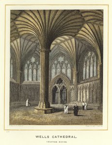 Wells Katedrali, bölüm evi by English School