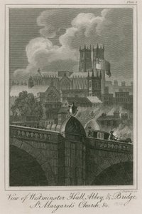 Westminster köprüsü by English School