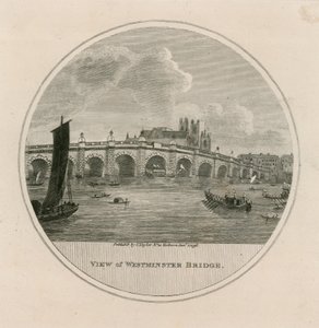 Westminster köprüsü by English School