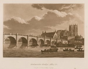 Westminster köprüsü by English School
