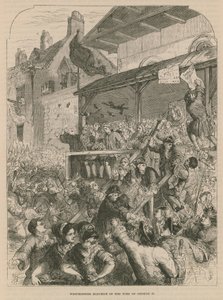 George II zamanında Westminster Seçimi by English School