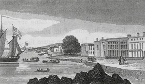 Weymouth (gravür) by English School