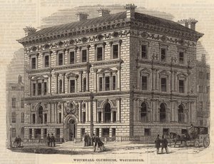 Whitehall Kulüp Binası, Westminster, Londra by English School