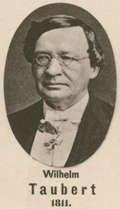 Wilhelm Taubert (gravür) by English School