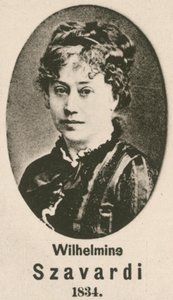 Wilhelmine Szavardi (gravür) by English School