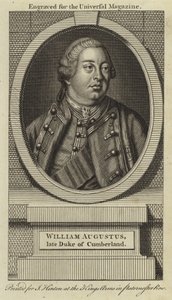 William Augustus, Cumberland 1. by English School