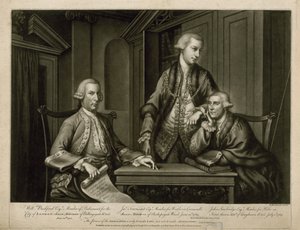 William Beckford, James Townsend ve John Sawbridge by English School