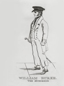 William Burke, c.1829 (gravür) by English School