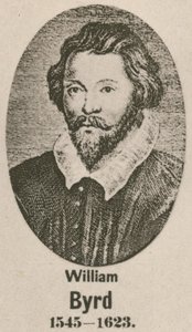 William Byrd (gravür) by English School