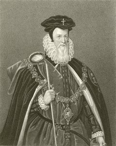 William Cecil, Lord Burghley by English School