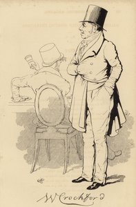 William Crockford, Londra kumar kulübü sahibi by English School