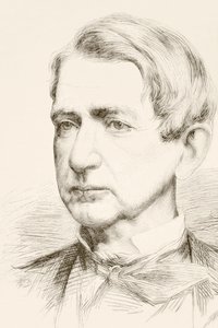 William Henry Seward, Kıdemli (litho) by English School