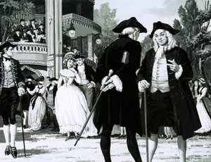 William Hogarth, Vauxhall Bahçeleri