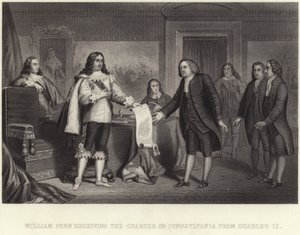 William Penn, Charles II