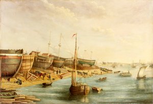 William Piles Tersanesi, North Sands, 1830 dolayları