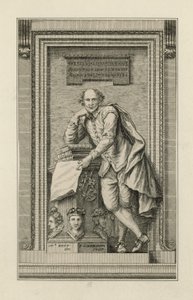 William Shakespeare anıtı by English School