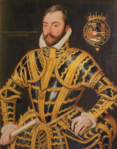 William Somerset (c.1527-89) 3. Worcester Kontu, 1569 by English School