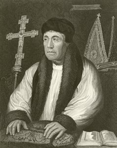 William Warham, Canterbury Başpiskoposu by English School