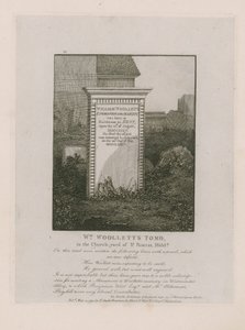 William Woolletts mezarı by English School