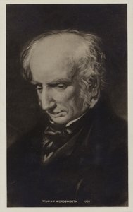 William Wordsworth (1770-1850), İngiliz şair (lito) by English School