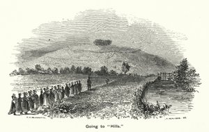 Winchester College: "Hills"e Gitmek (gravür) by English School