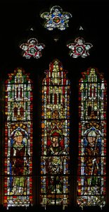 St Brice, St Ambrose ve St Wulstan(?) by English School