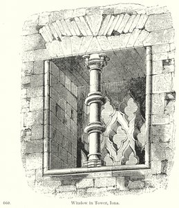 Kuledeki Pencere, Iona (gravür) by English School