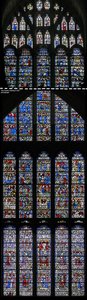 St Cuthbert Penceresini gösteren w15 penceresi by English School