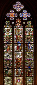 St Nicholas penceresini gösteren w26 penceresi by English School