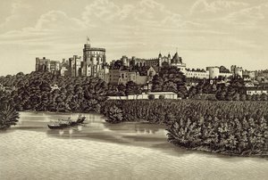 Nehirden Windsor Kalesi by English School
