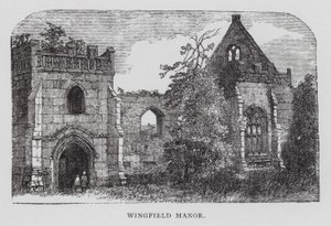 Wingfield Malikanesi (gravür) by English School