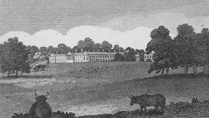 Woburn Manastırı (gravür) by English School