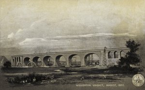 Wolverton Viyadüğü, Ağustos 1837 by English School