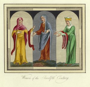 12. Yüzyılın Kadınları by English School