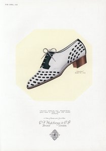 Kadın ayakkabı reklamı, 1930