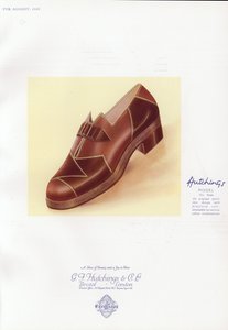 Kadın ayakkabı reklamı, 1930